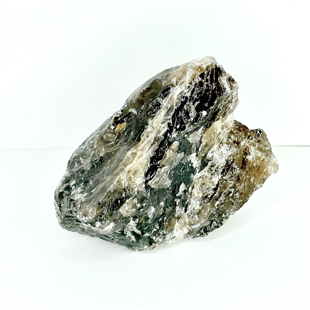 Natural Gemstone Smoky Quartz Chunk Natural Rough Stone Positive Energy